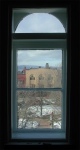View of Lake Champlain from the Firehouse Center for the Arts
